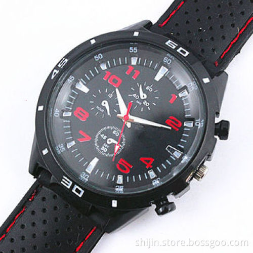 Silicone watches with Japan movement, made in China, for men and women